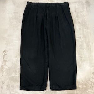 Polo Ralph Lauren Linen Cotton Wide Trousers