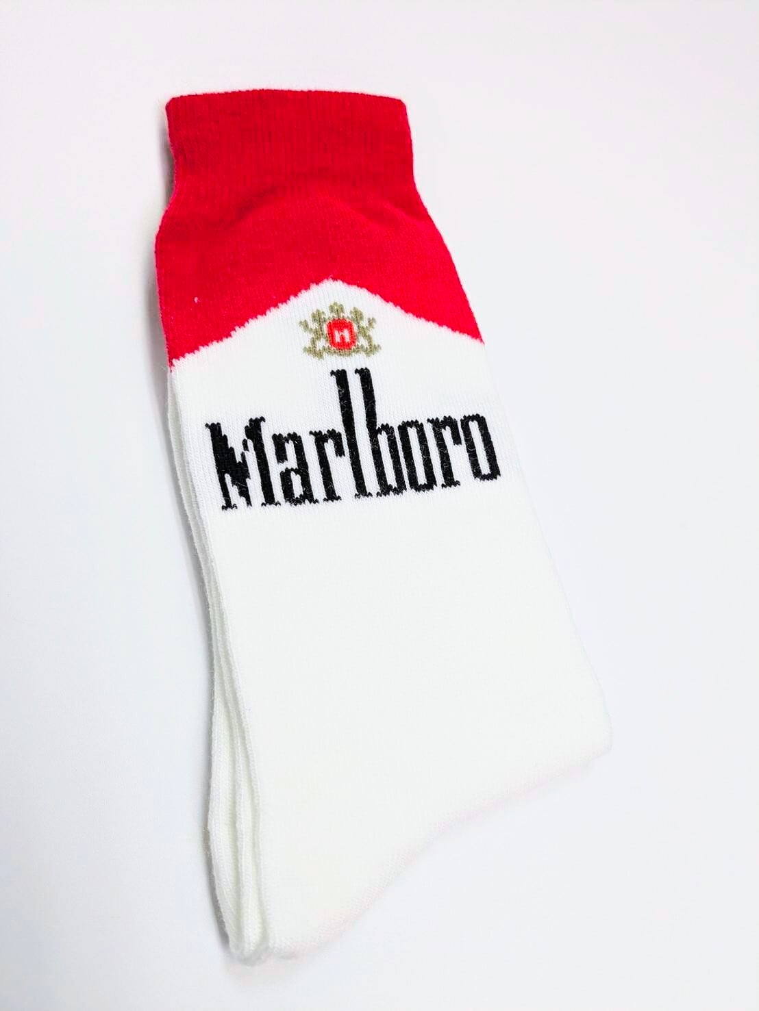再入荷！【Marlboro / マルボロ 】 crew socks / クルーソックス〚アメリカン雑貨 アメトイ〛