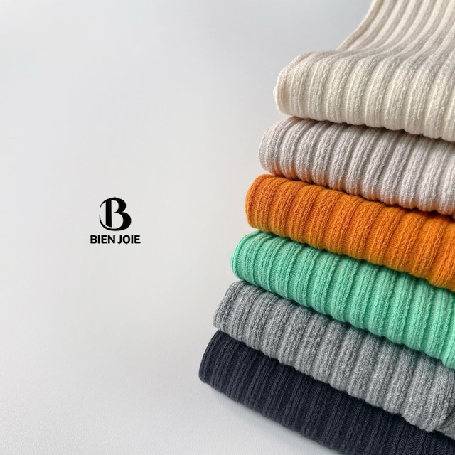 【bien joie】デイリーリブレギンス グリーン 90〜120cm