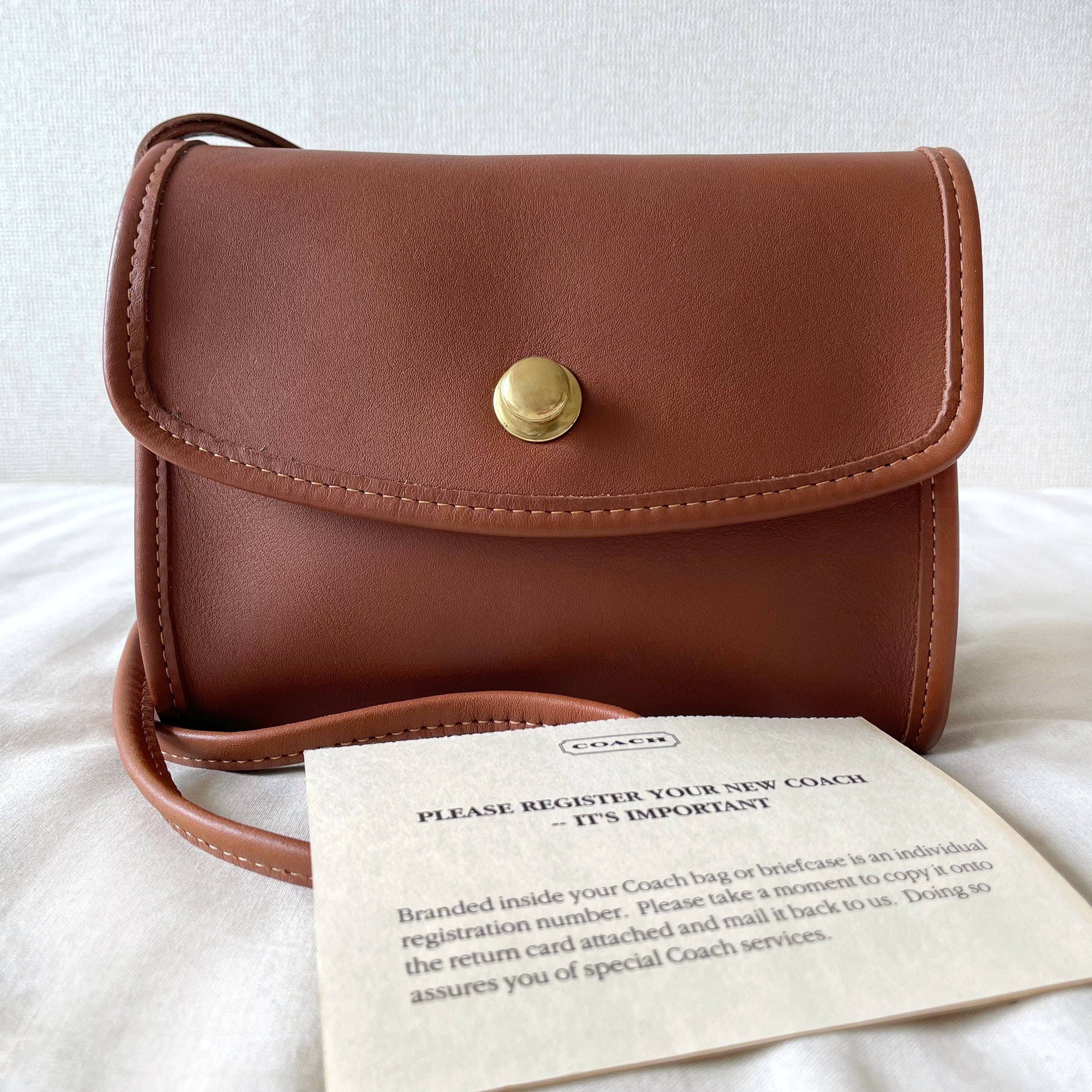 RARE VINTAGE COACH (OLD COACH) オールドコーチ) CHRYSTIE BAG IN