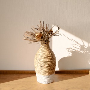 Hille Rattan Flower Vase