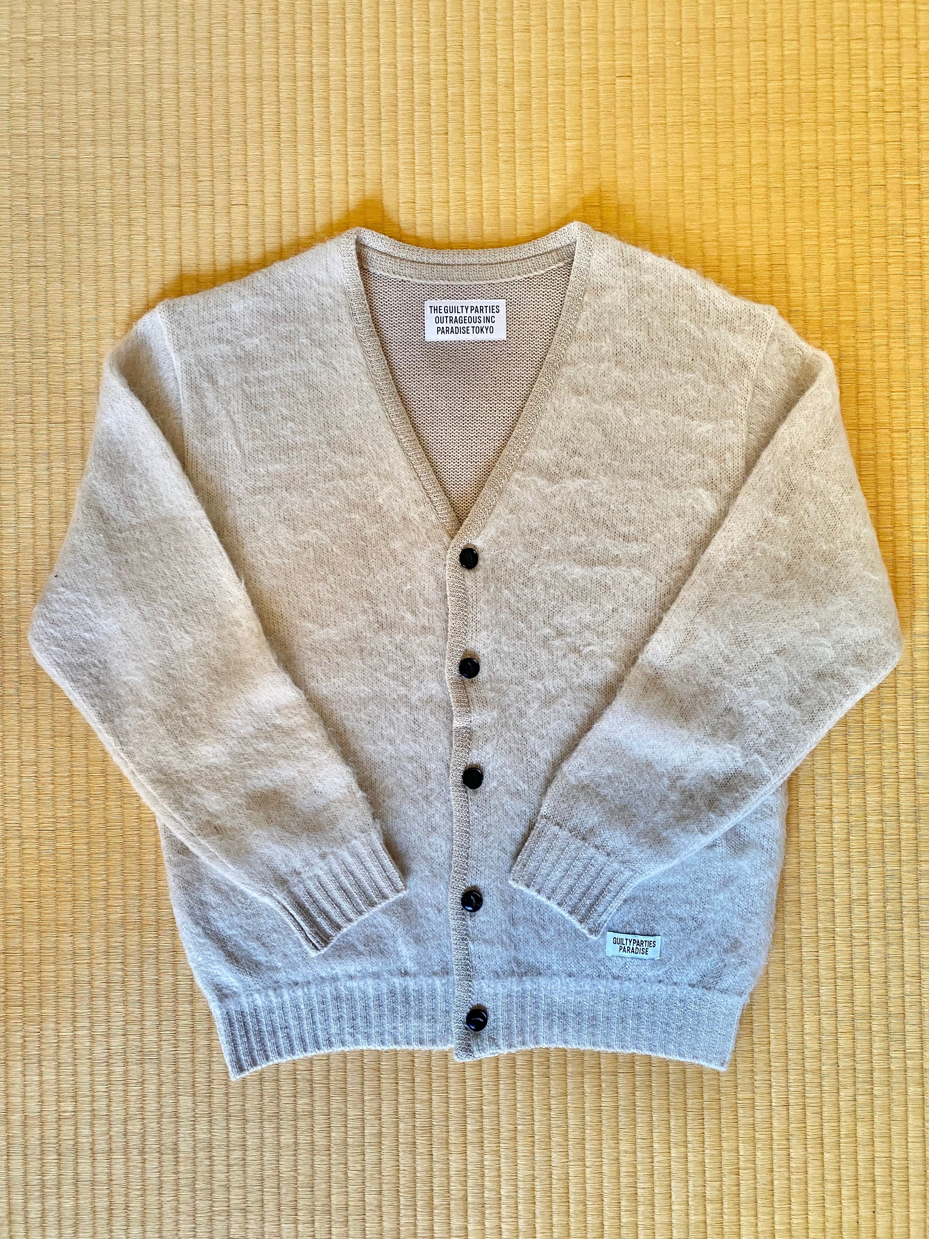 WACKO MARIA PREMIUM MOHAIR KNIT CARDIGAN | AGEO BASE 