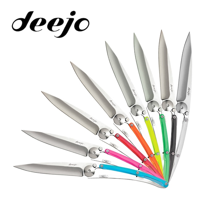 Deejo(ディージョ)　tatoos 27g アウトドア 折りたたみ ポケットナイフ