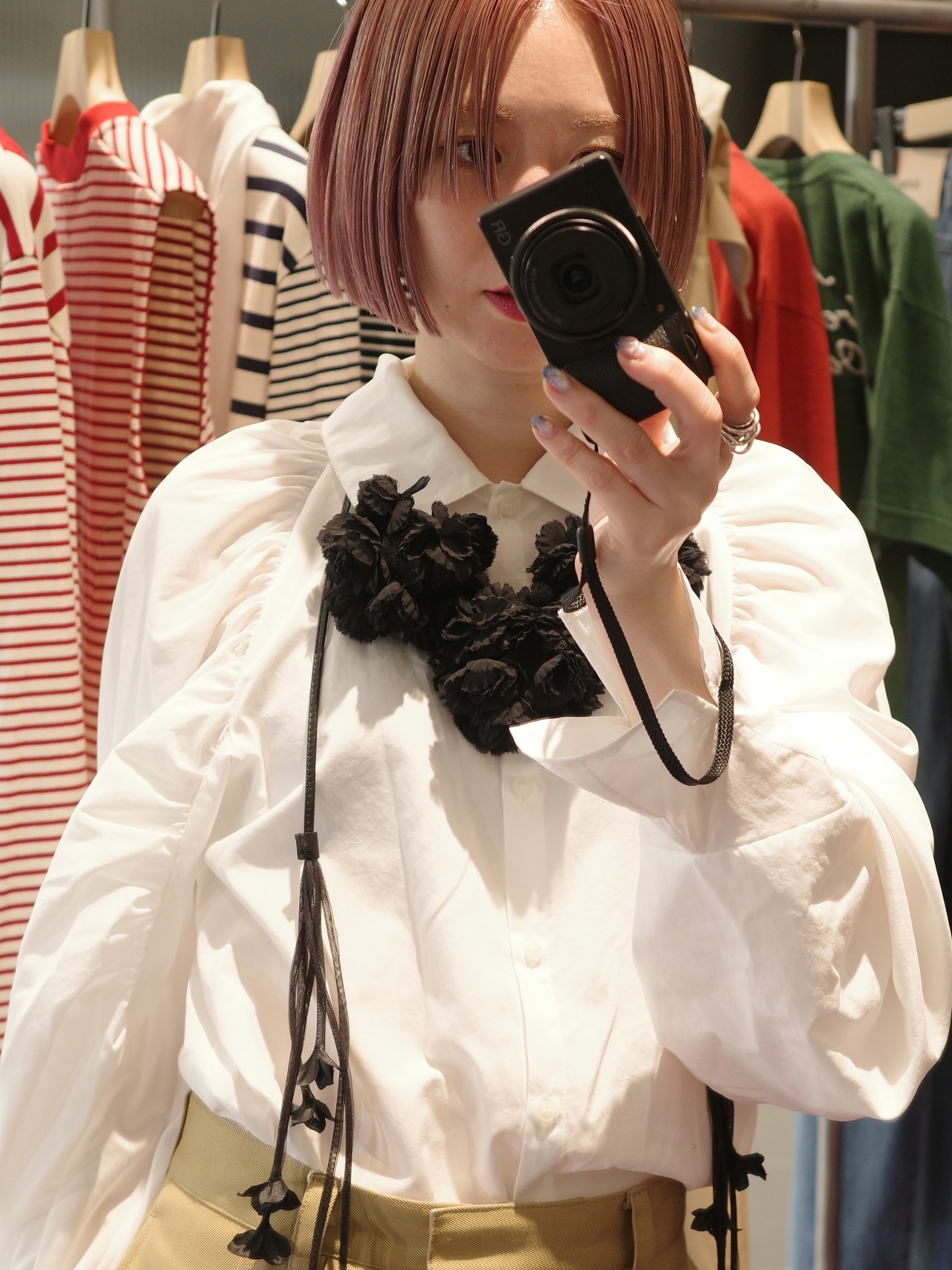 【25AW 】FUMIE TANAKA フミエタナカ / ball sh / シャツ - 2