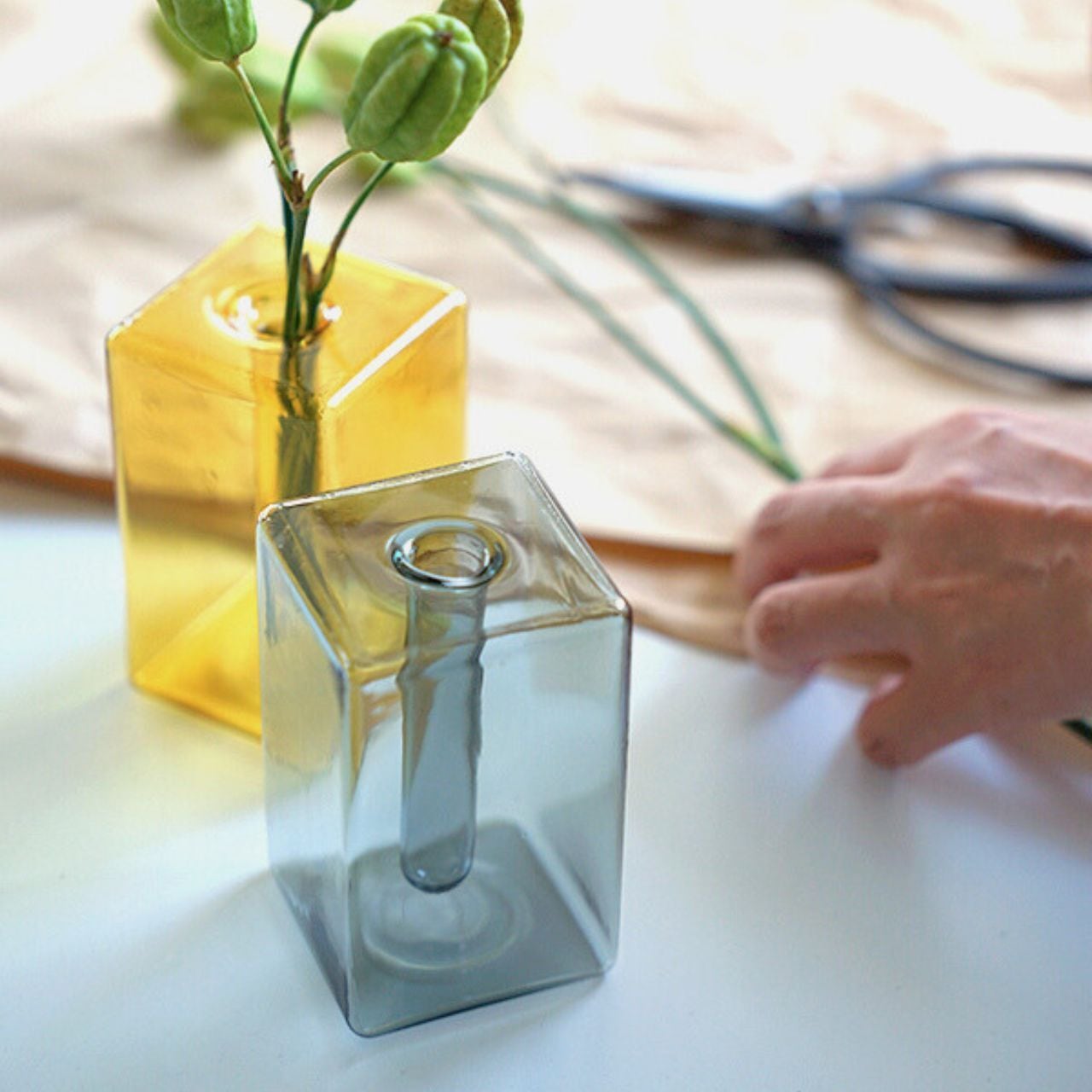 ガラスベース スクエア