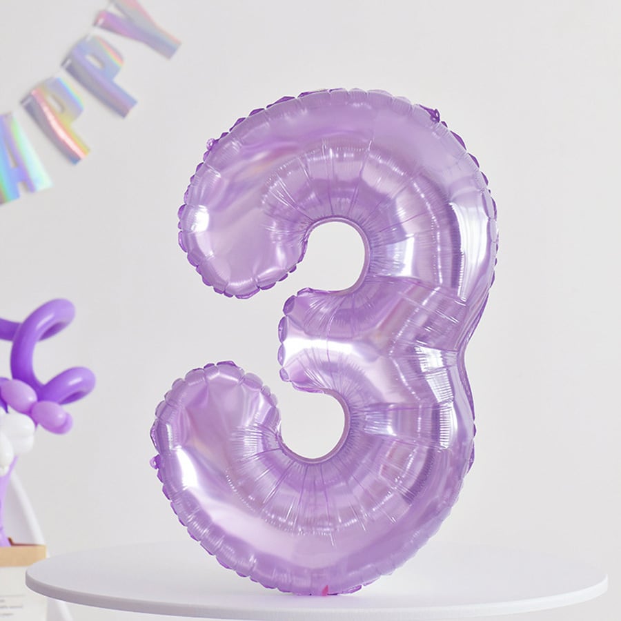 誕生日の飾り付け 数字 ナンバーバルーン 特大 巨大 風船誕生日