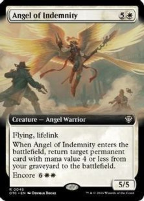MTG《赦免の天使/Angel of Indemnity(OTC)》英語 拡張