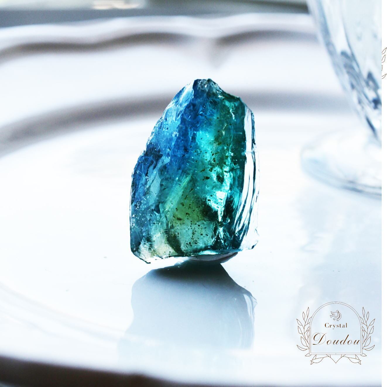 アンダラクリスタル ブルー グリーン★B3★ アンダラクリスタル ブルー グリーン その他インテリア雑貨 Shin