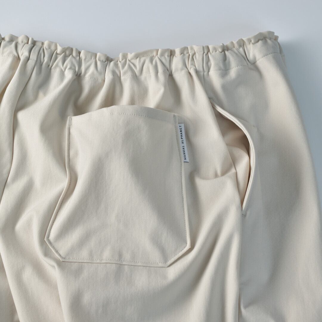 Manual Alphabet マニュアルアルファベット JOURPANTS TAPERD ジャーパンツ・エクリュ 色々なコーデで使える万能パンツ【メンズ】