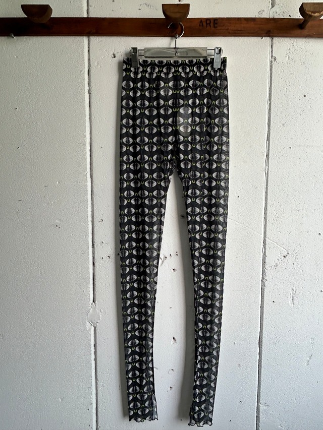 FUMIETANAKA  print mesh leggings