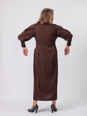 mylanka(ポンチ素材ワンピース)