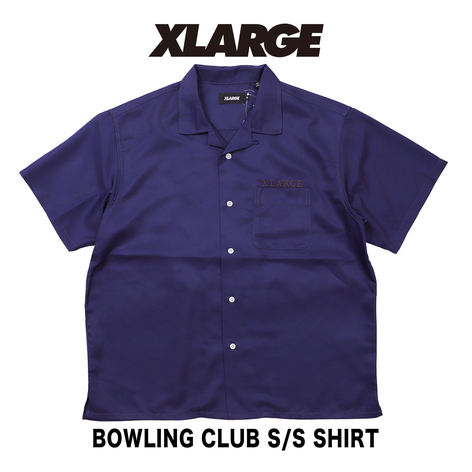 XLARGE（エクストララージ）半袖シャツ BOWLING CLUB S/S SHIRT