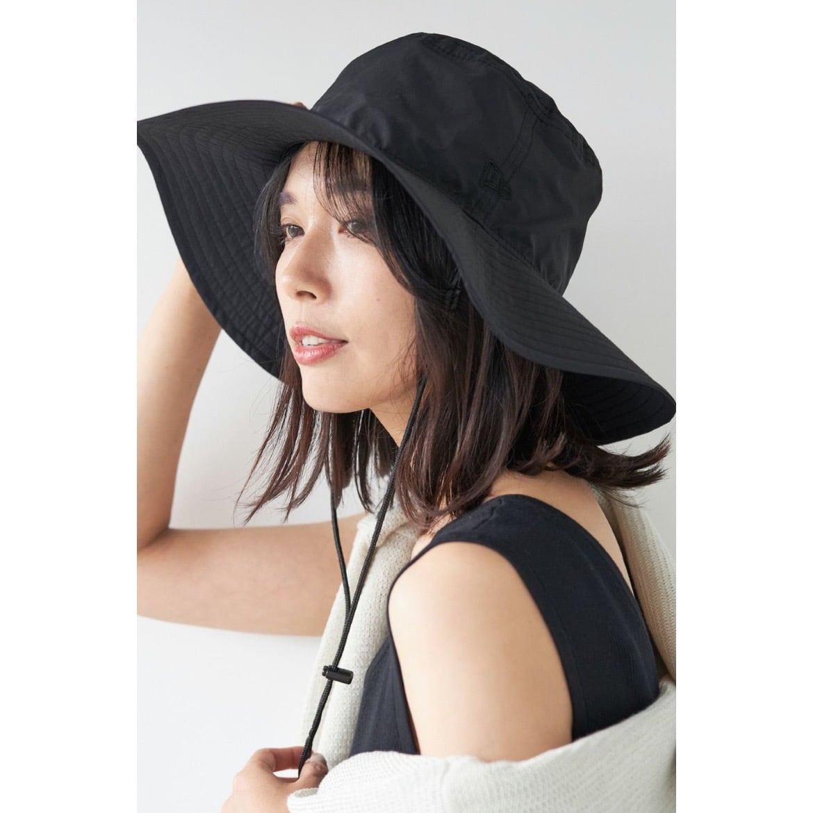 マイカアンドディール×ニューエラコラボ　撥水アドベンチャーハット MICA×NEW ERA】コラボレーション撥水アドベンチャーハット - Carry On