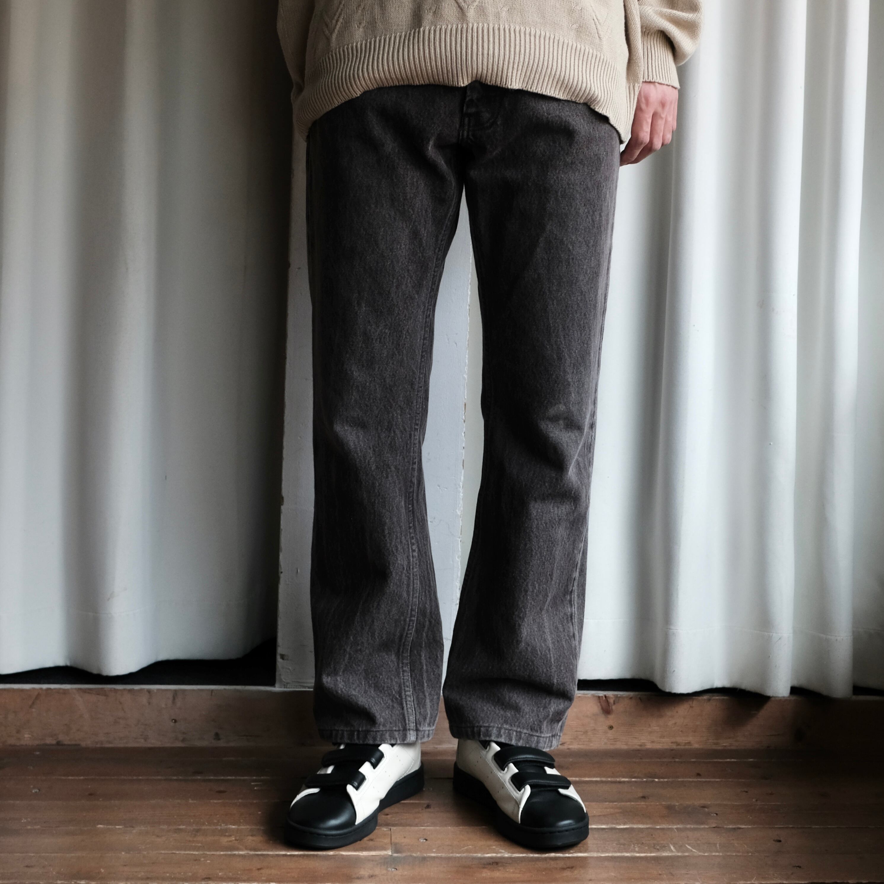 helmut lang 99ss 本人期　ブラックデニムパンツ HELMUT LANG 本人期 BLACK DENIM PANTS | safarionline