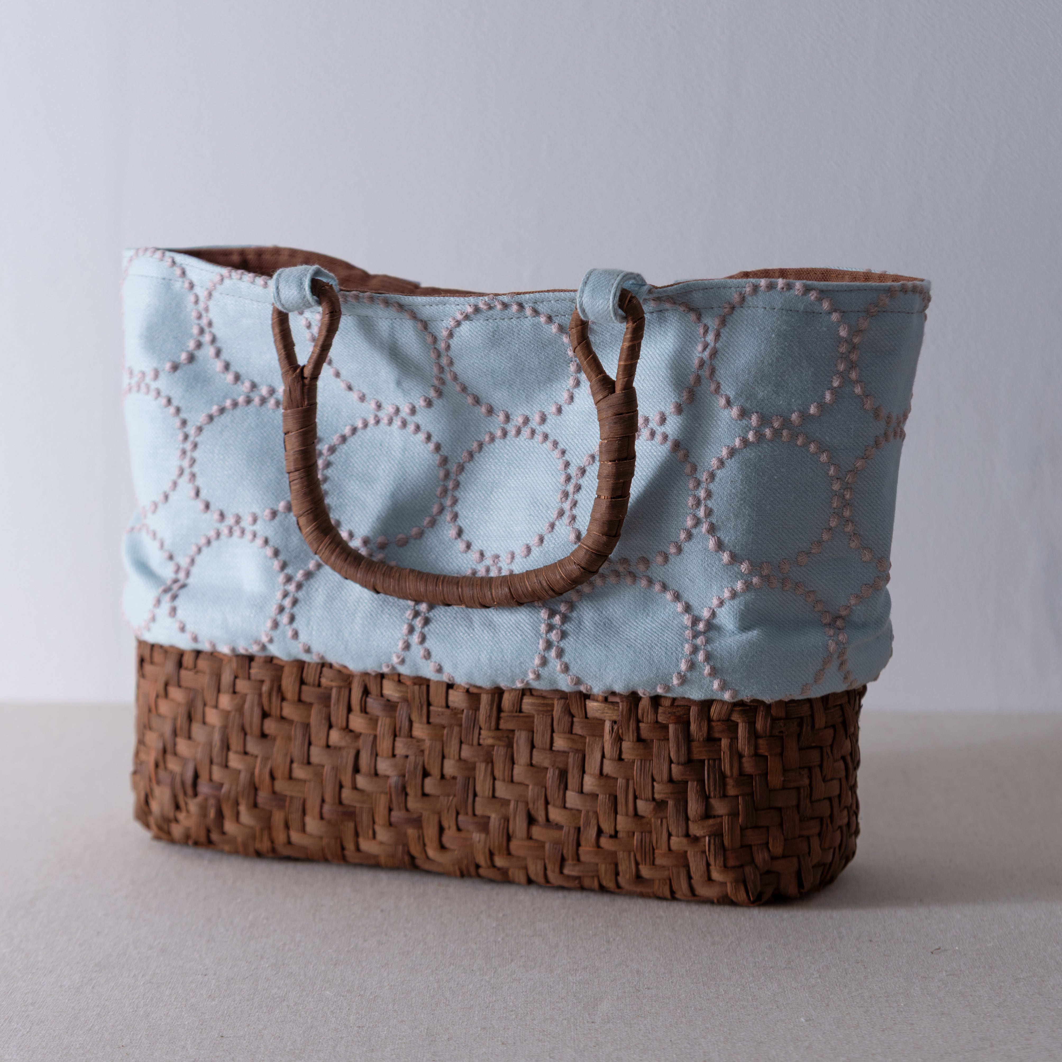 minä perhonen×linen |やまぶどうのトートバッグ | タンバリン | ミナ