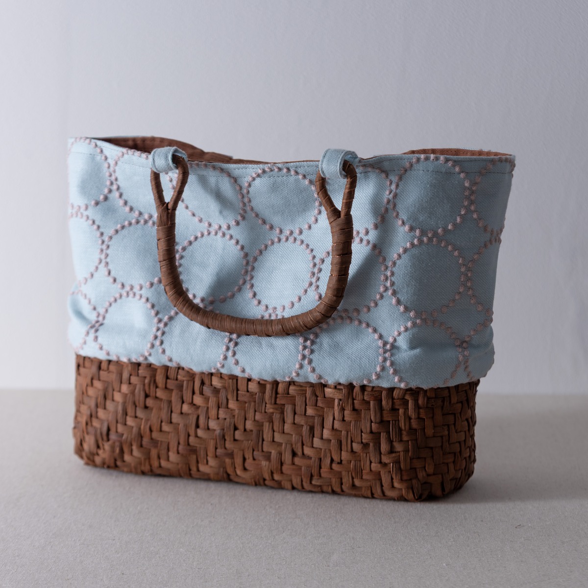 minä perhonen×linen |やまぶどうのトートバッグ | タンバリン | ミナ 