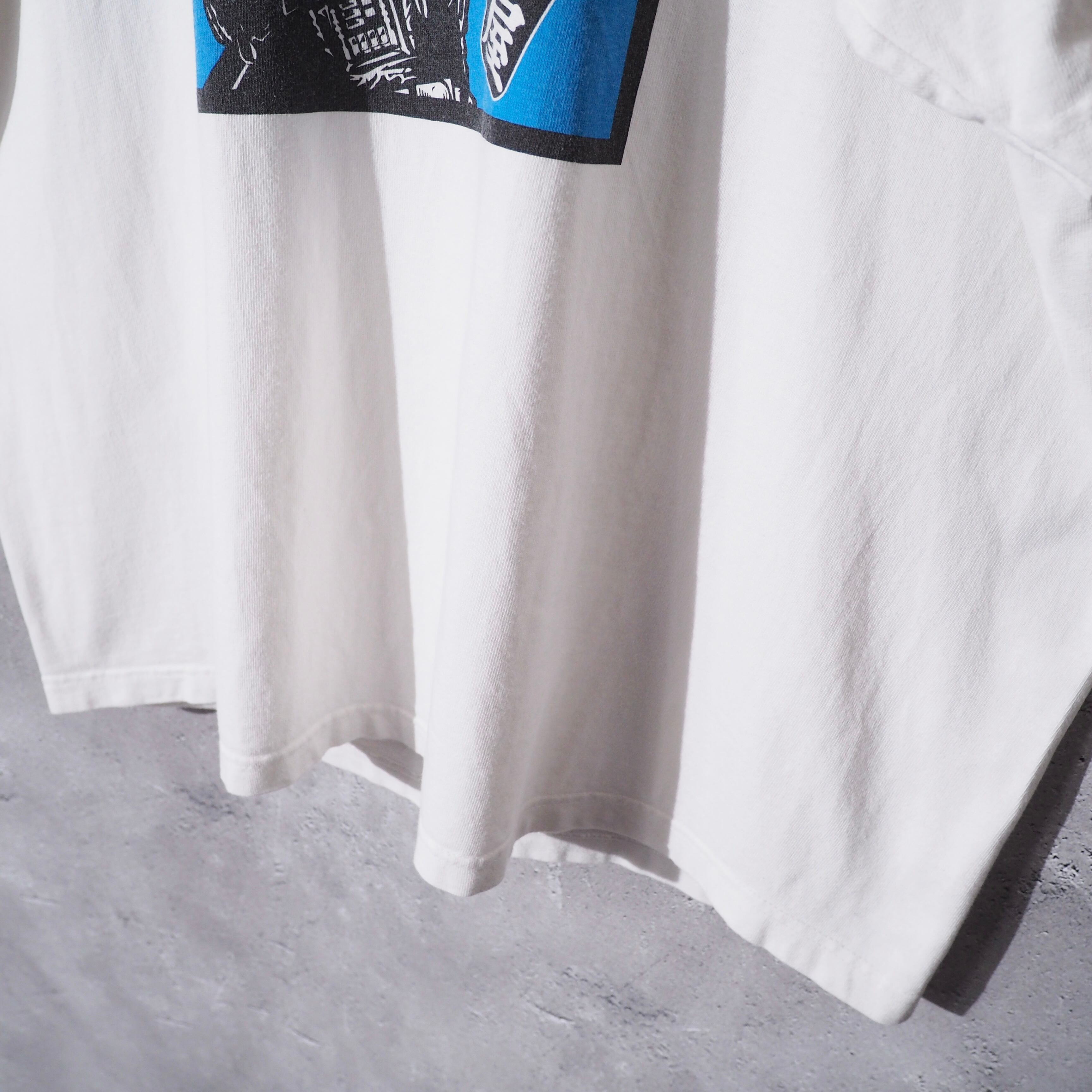 " STARWARS " Darth Vader vs Shachihoko printed White Tee