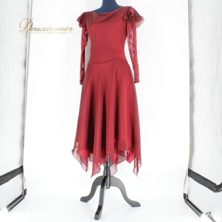 フォーマル ジュネビビアン 黒ロングスカート ドレス ジュネビビアン