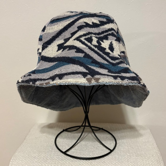 MOFU MOFUサウナハットＬ（ネイビー&ブルー）⭐︎再入荷⭐︎