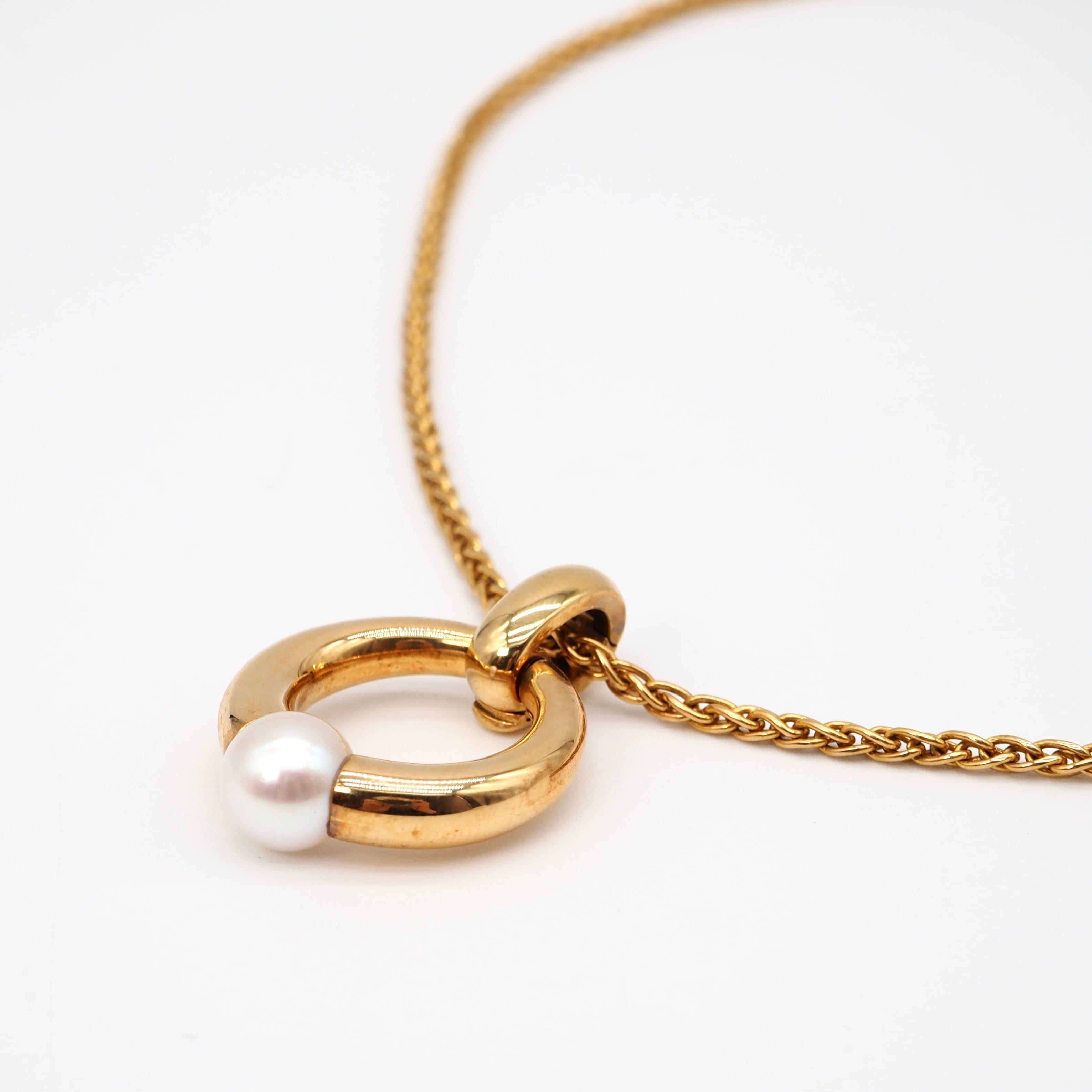 【mimiさま専用】Cartier ペルラ　　ゴールド パールリング CARTIER カルティエ ペルラ パール 真珠 #49 リング・指輪 K18