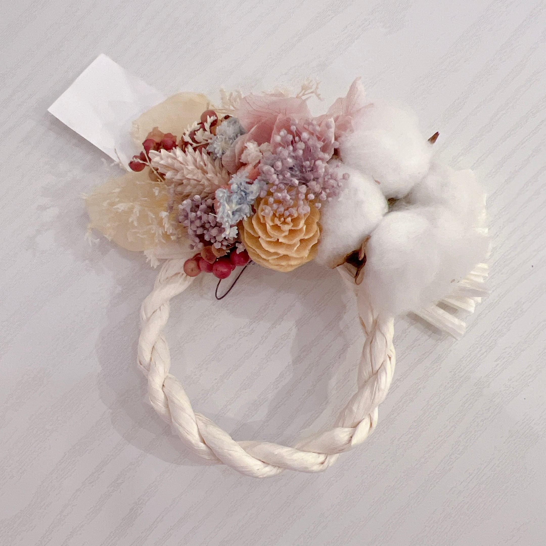 【germer】しめ縄リース/mini③