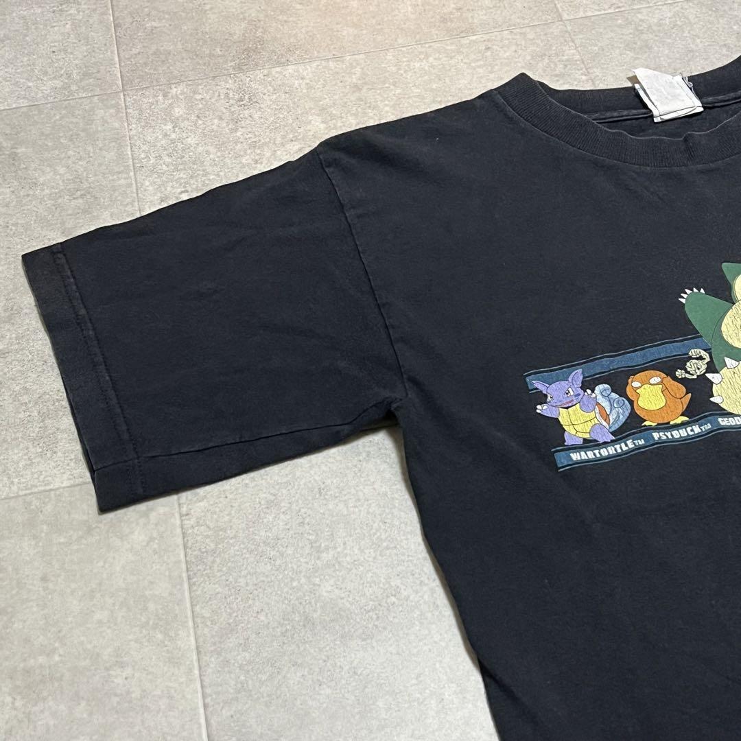 希少 USA規格 99年コピーライト ポケモン tシャツ ビンテージ カビゴン