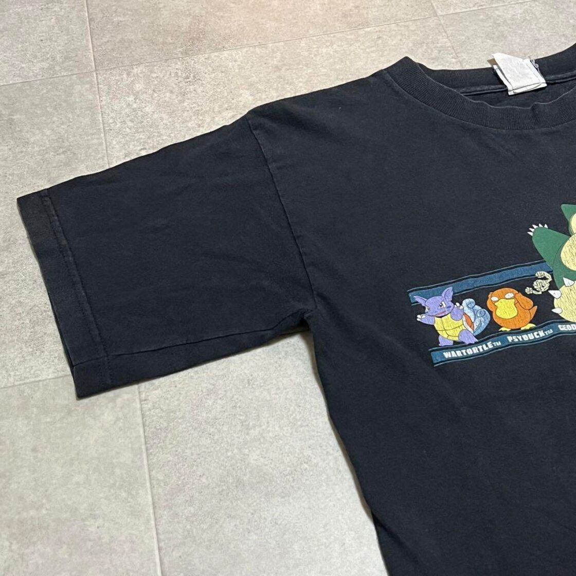 希少 USA規格 99年コピーライト ポケモン tシャツ ビンテージ カビゴン 