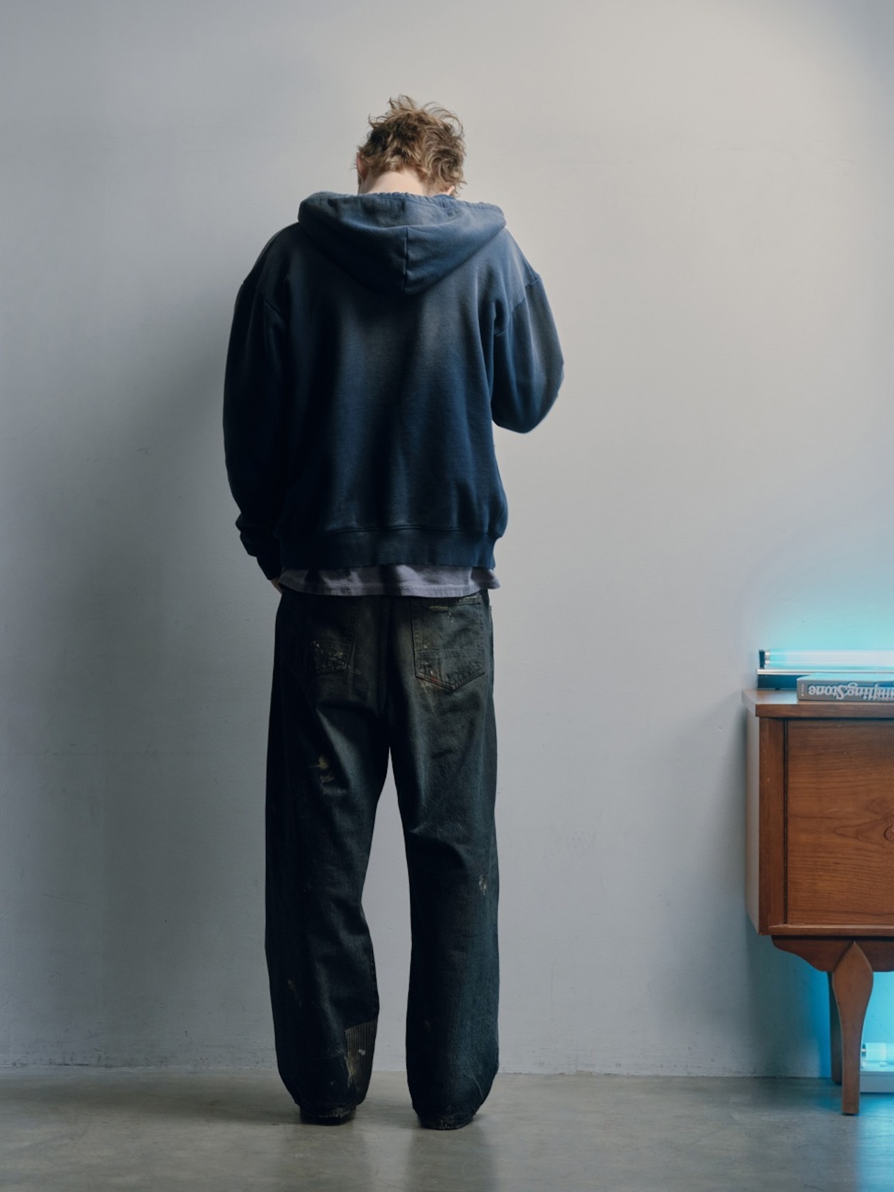 ANACHRONORM / FADED FULL ZIP HOODIE