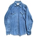 [JC Penney] Vintage Denim Western Shirt [1970s] Vintage Denim Shirt