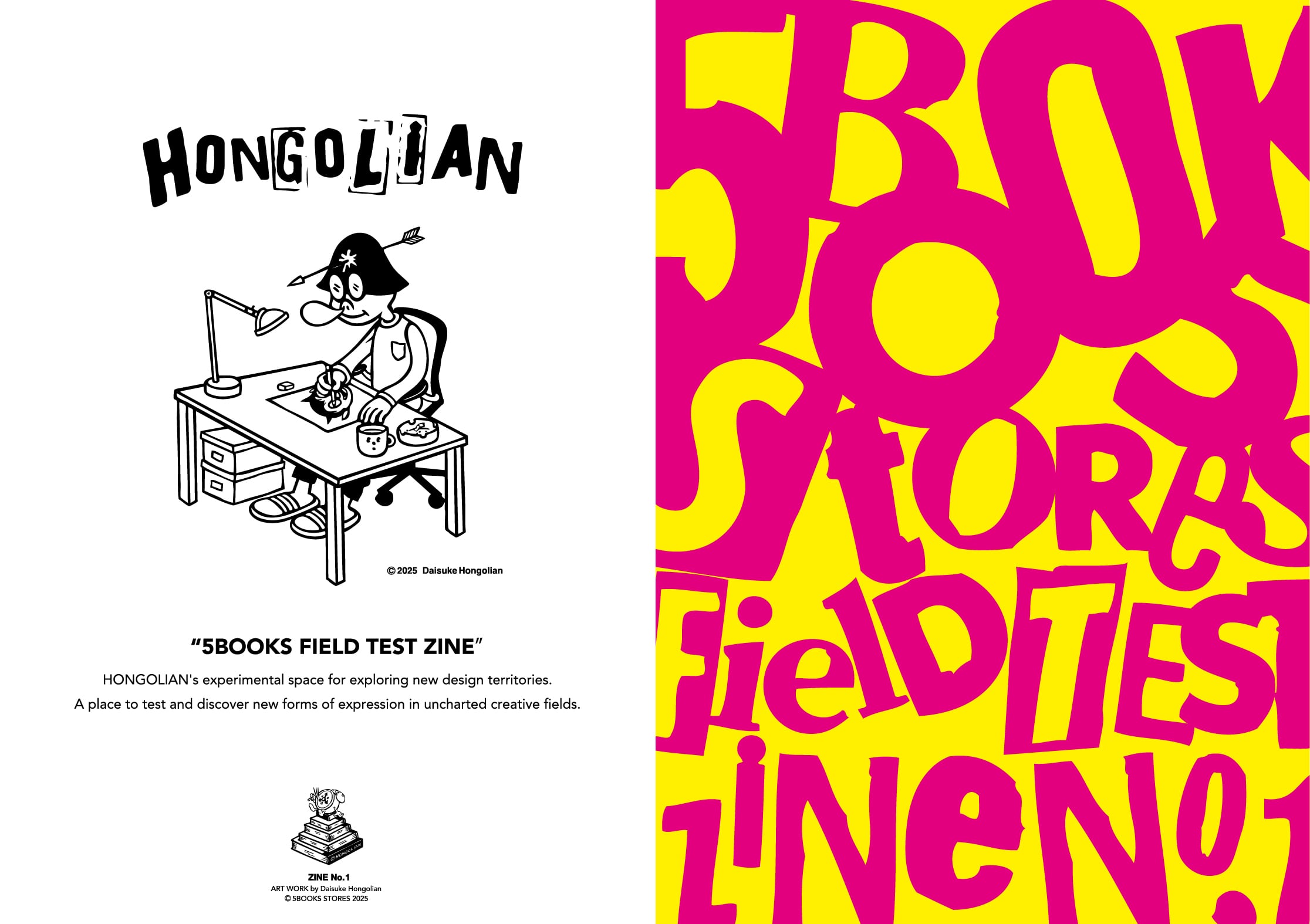 5BOOKS ZINE vol.1 | 5BOOKS STORES
