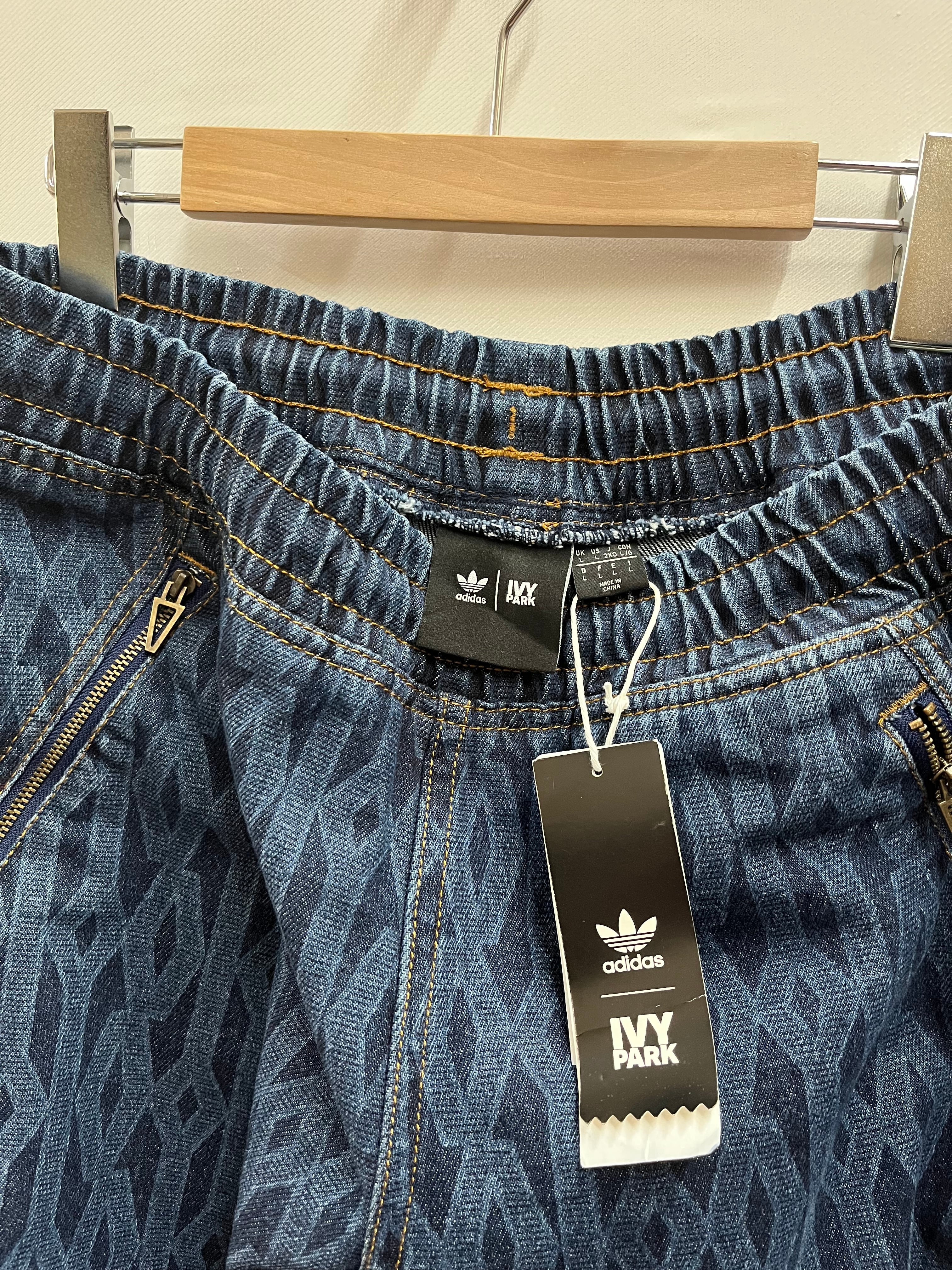 adidas × Ivy Park Monogram Denim Track Pant | TRAD