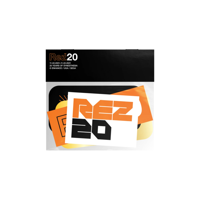 REZ20 ANNIVERSARY STICKER PACK /  iam8bit