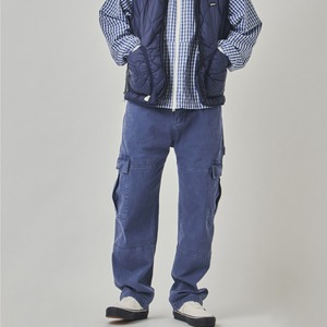 フレンチワーク・ブルーカーゴパンツ3594
