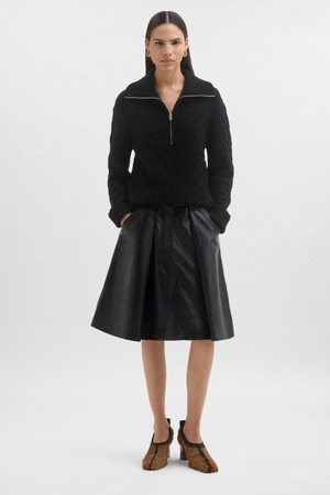 WALES BONNER 【ACOUSTIC JUMPER  -BLACK-】