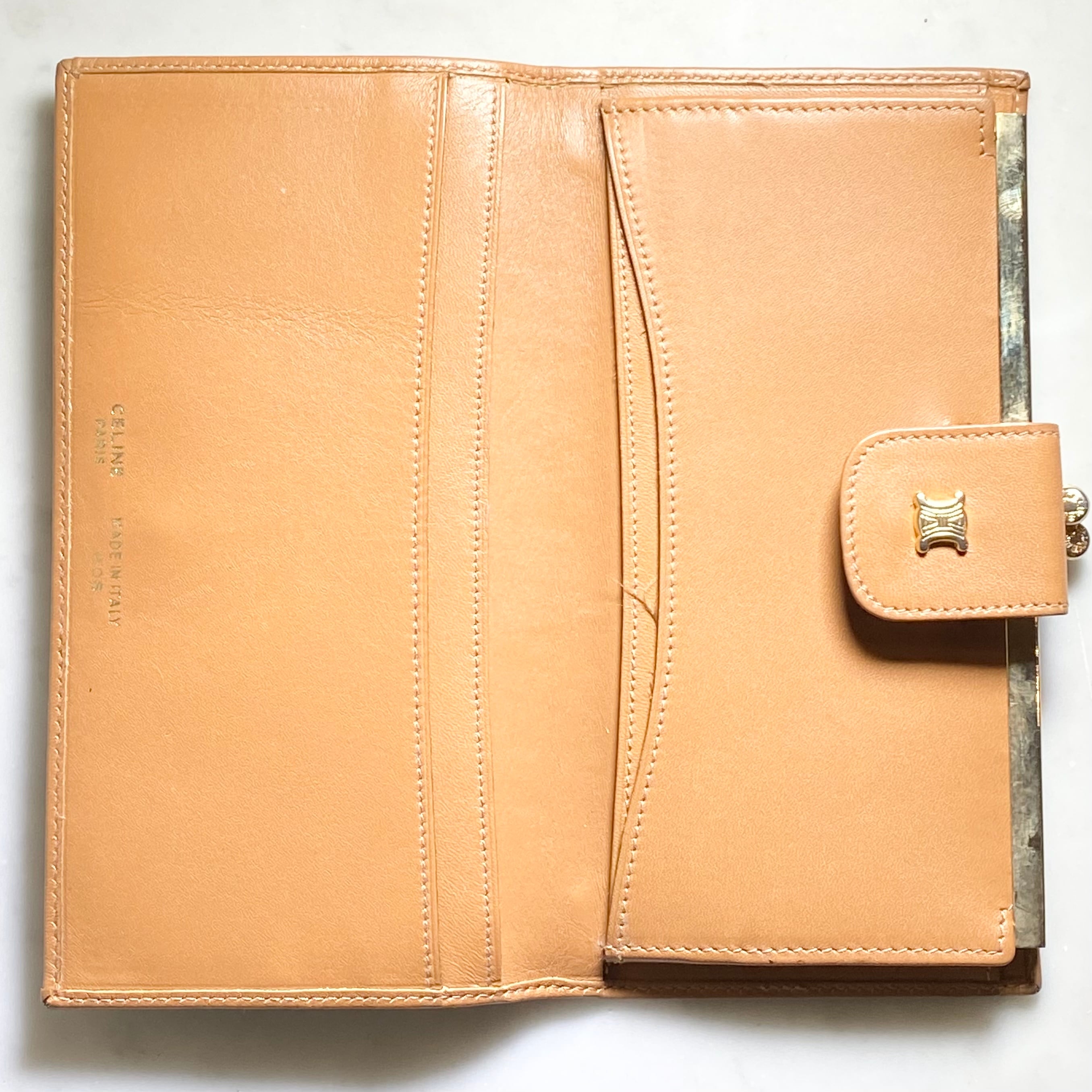 vintage CELINE long wallet “macadam” | NOIR ONLINE