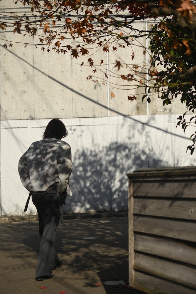 SEVEN BY SEVEN / LEATHER DETROIT JACKET (Ice Gray)