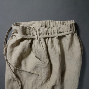 classic venezia linen pants / ecru