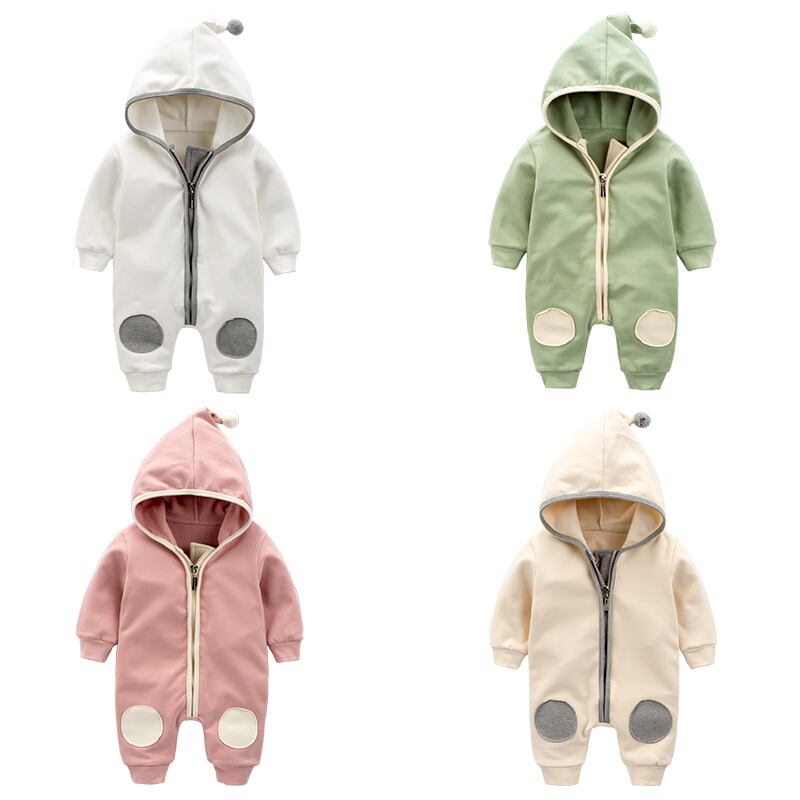 赤ちゃんのおでかけジャンプスーツ秋の赤ちゃん春と秋の魔法の帽子の服ネット赤ロンパースクライミング生まれのパジャマ男性 Duduベイビー5127045