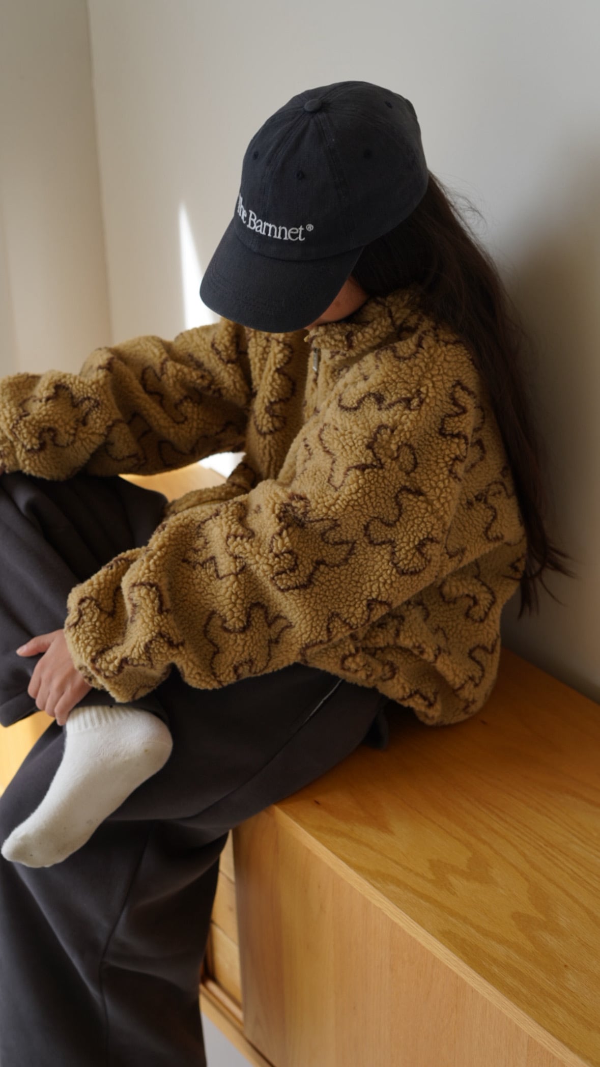 Warm Hug Boa Blouson | chaisy