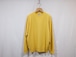 Yonetomi NEW BASIC”RIGID CASHMERE KNIT SWEATER YELLOW”