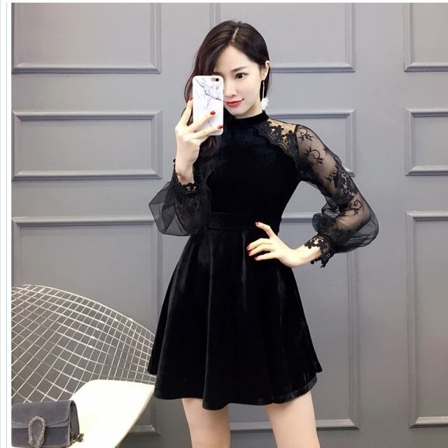 Deuxieme Classe★完売Volume Sleeve ミニドレス 36 Volume Sleeve ミニドレス（ワンピース）｜Deuxieme Classe