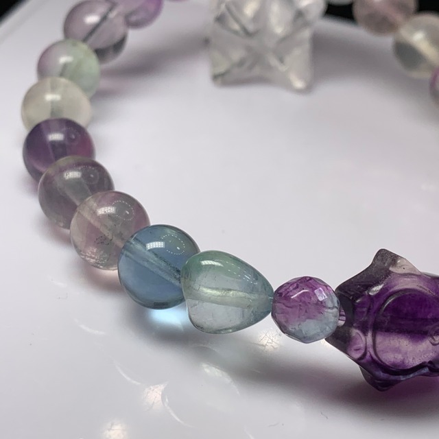 D16ペンギンフローライトデザインブレスレット