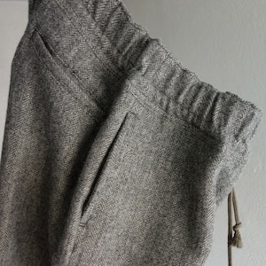 classic woollinen idyllisch pants / grey