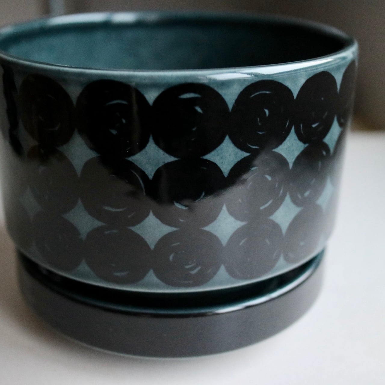 SN プラントポット 16cm マットグリーン ARABIA scope SN プラント