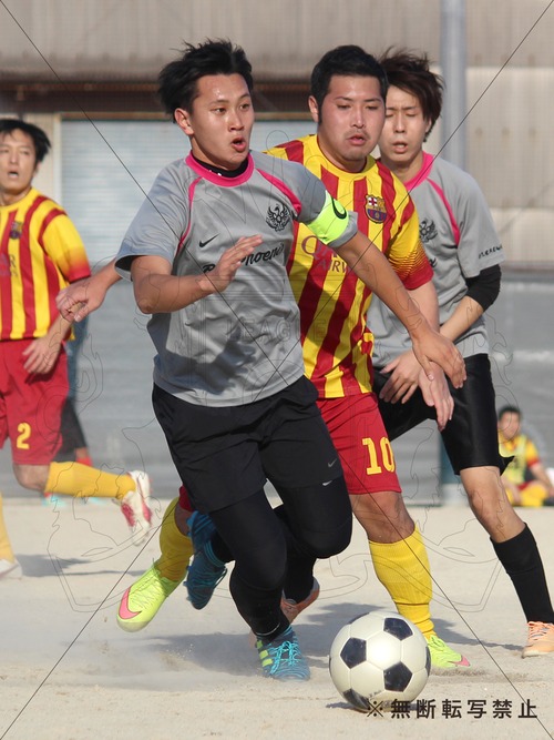 2017AWリーグB第27戦 でんでんむし vs Red Phoenix @KAZUKI