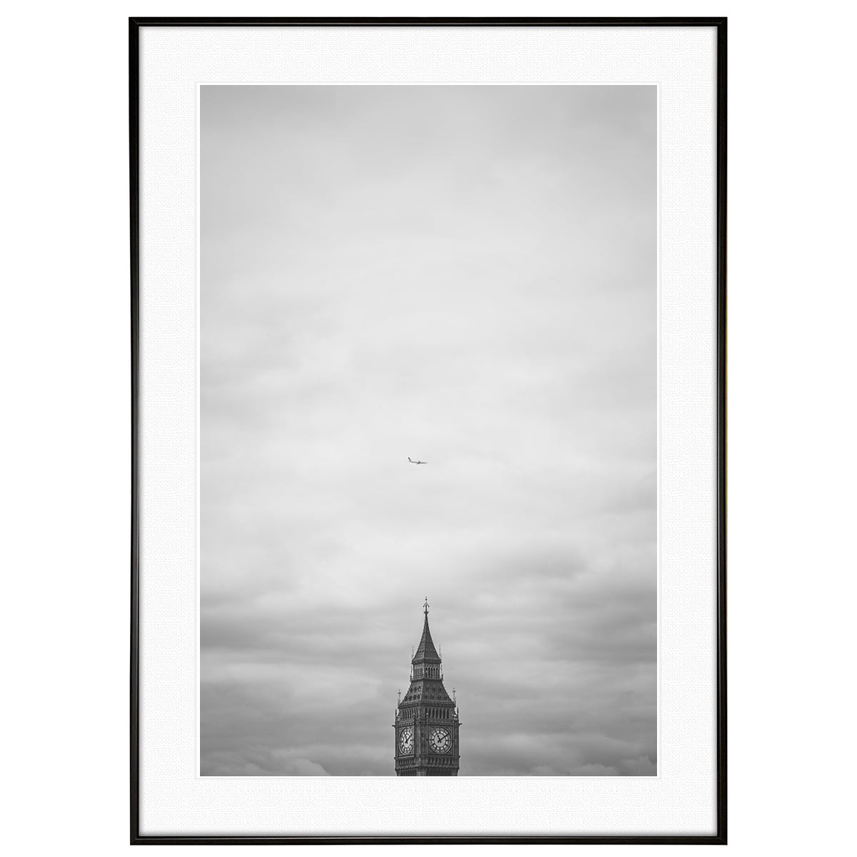 Allposters モノクロ 写真 額付き 73cm×73cm インテリア 人物写真 女性 インテリアアート モノクロポスター額装 AS3106