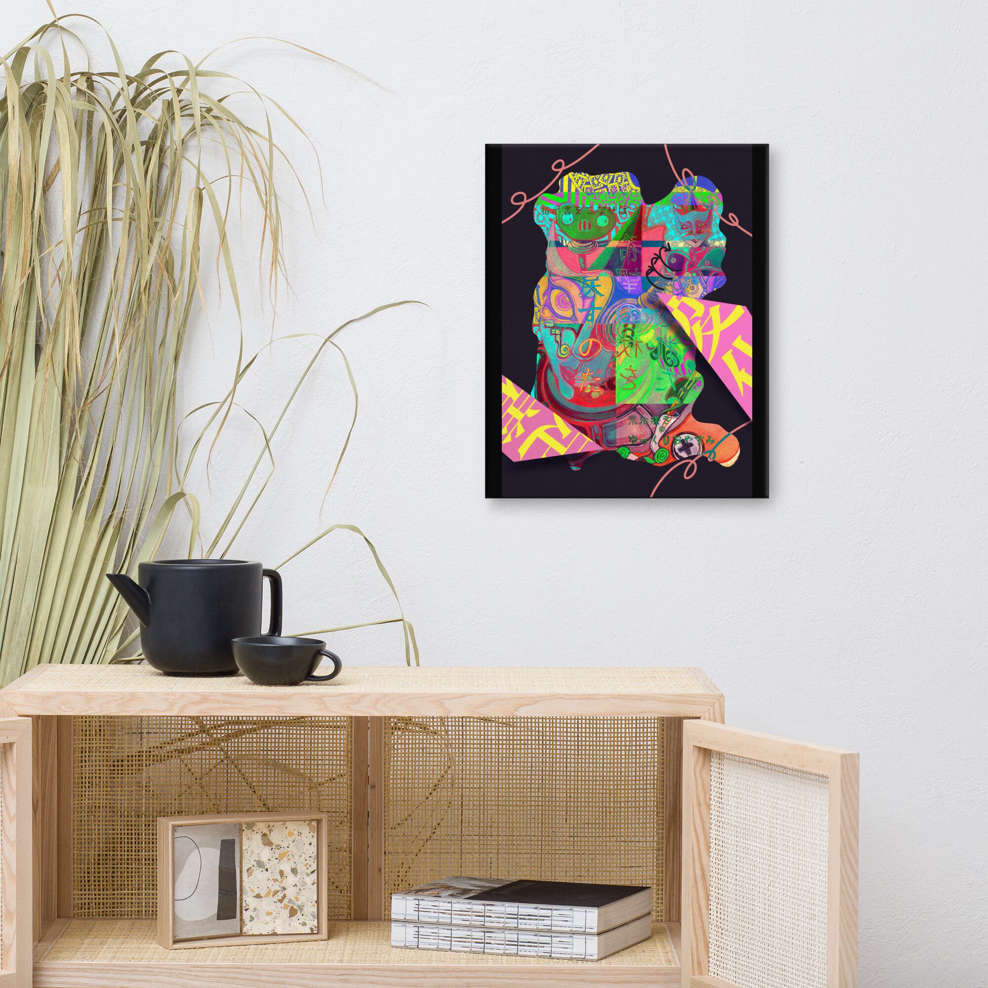 《希望の杖 No.3》/2021年/プリントキャンバス/40.64×50.8cm/(16×20インチ)