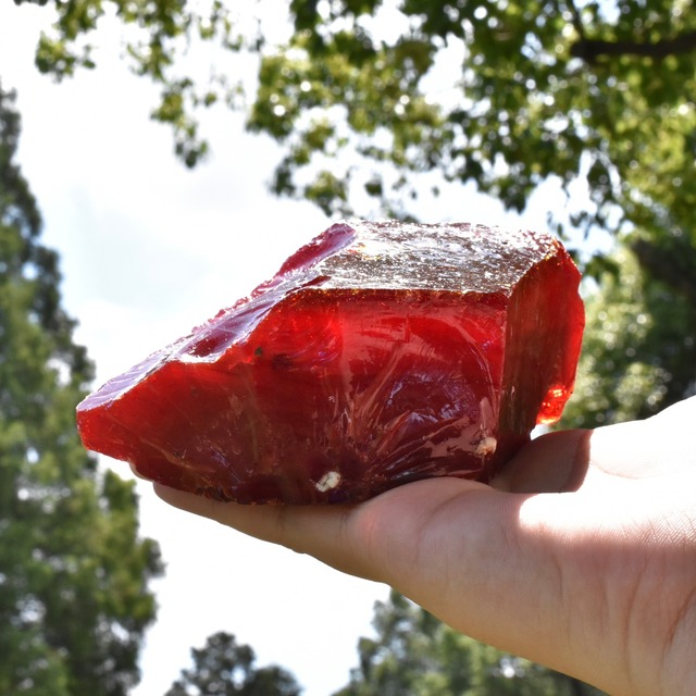 シエラネバダ産 アンダラクリスタル原石 クラウディドラゴンブラッド