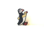 ブローチ　ペンギン