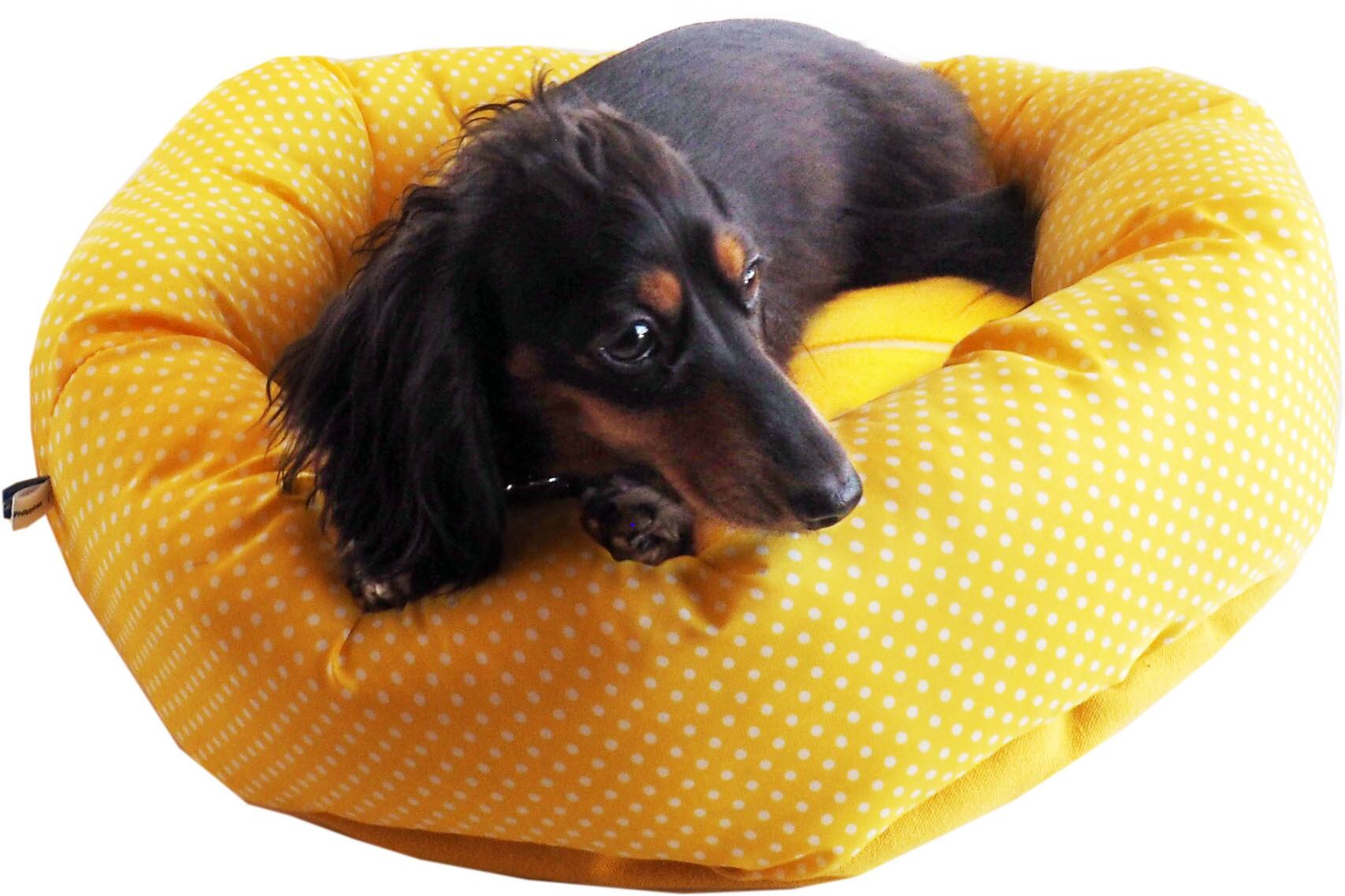 【ドッグベッド】まんまるフルーツベッド　いちご/レモン